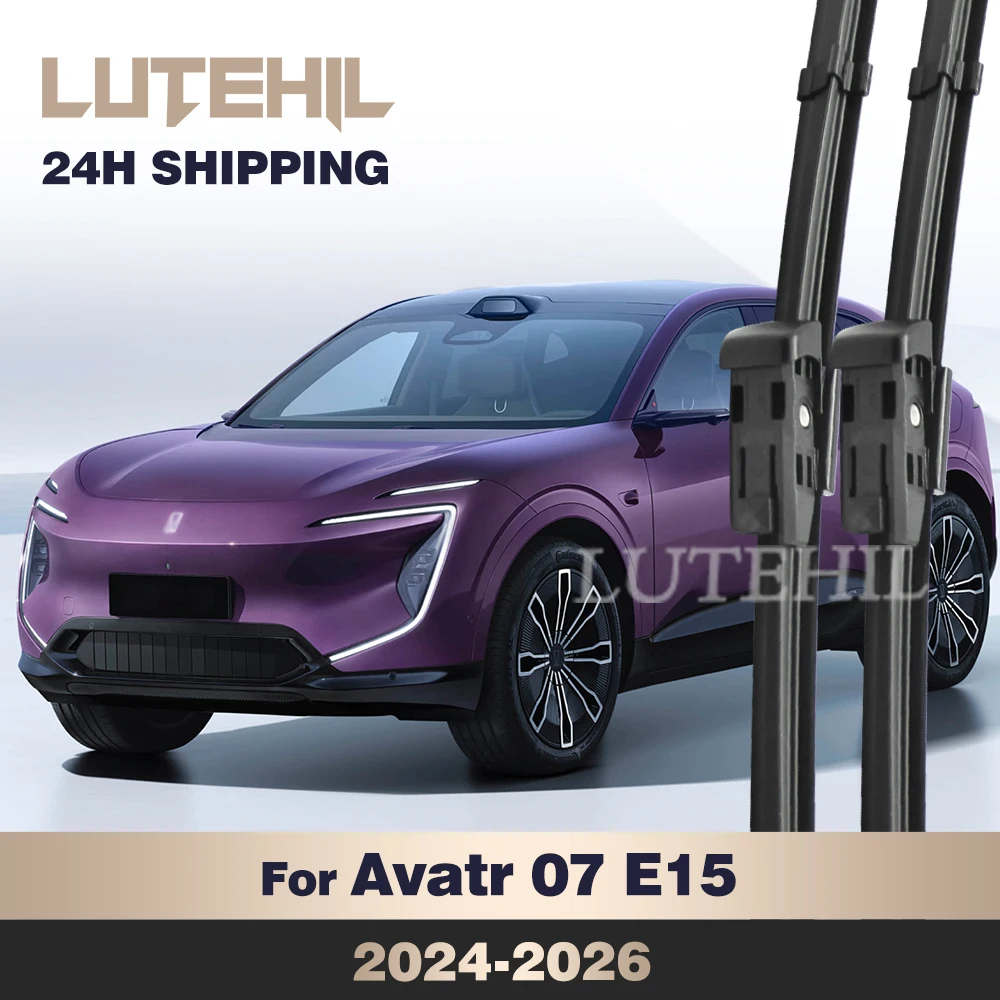 

For Avatr 07 E15 2024-2026 2025 Wiper Front Wiper Blades Windshield Windscreen Window Brush 24"+18"