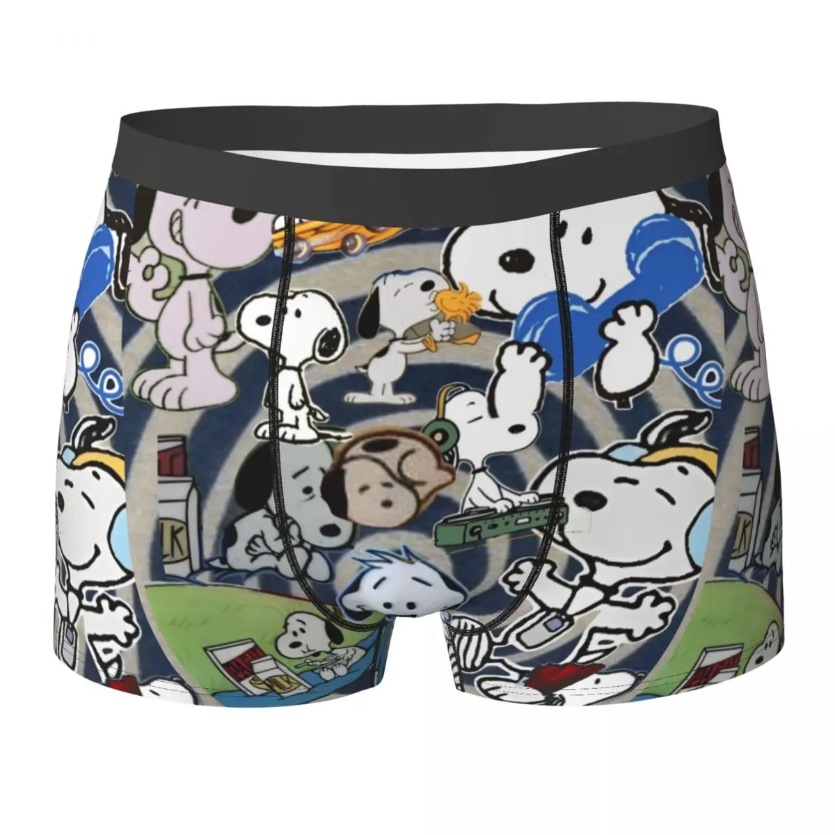 

Snoppy (49) Underwear Customs Boxershorts Trenky Men Underpants Comfortable Shorts Briefs Birthday Present