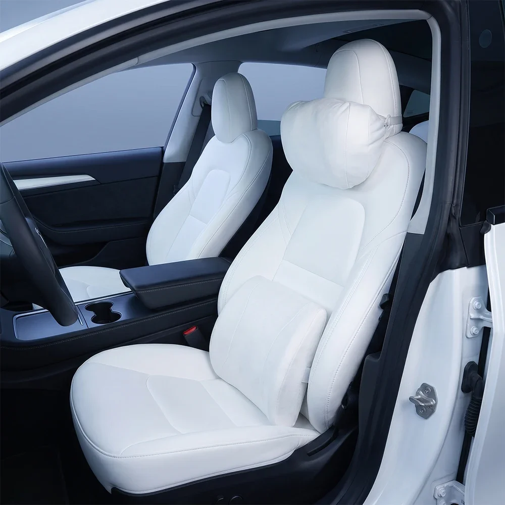 Für Tesla Model 3 Highland, Model Y Juniper, Model YL: Nackenkissen, Lendenkissen, 6-Sitzer, zur Linderung von Ermüdung, Auto-Innenraumzubehör – Detail 4