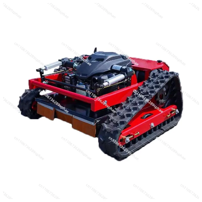 Remote control high-horsepower lawn mower crawler slope lawn mower