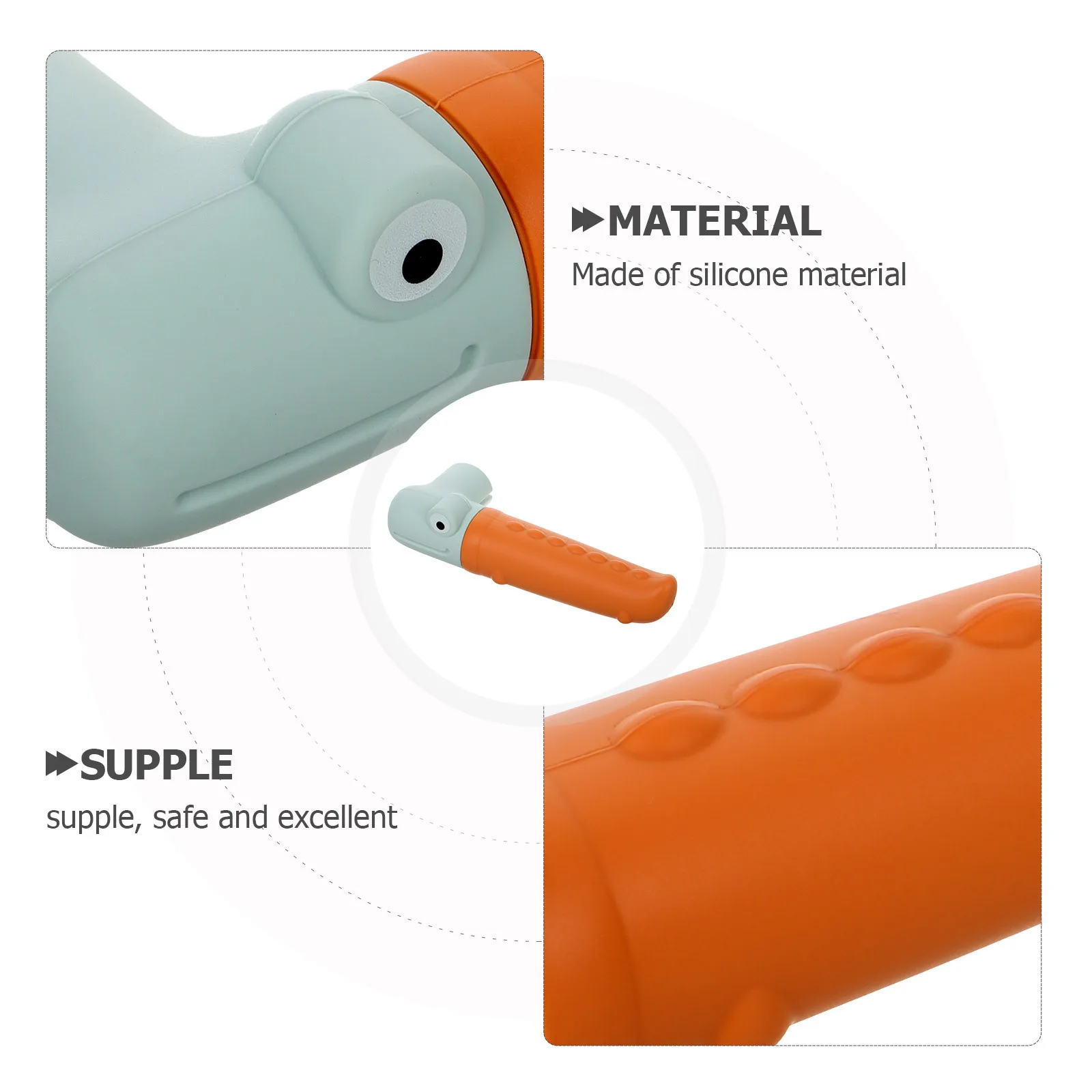 실리콘 도어 핸들 커버 라벤더 어린이 안전 충돌 방지 부드러운 보호 슬리브 가정용 유아용 도어 노브 범퍼