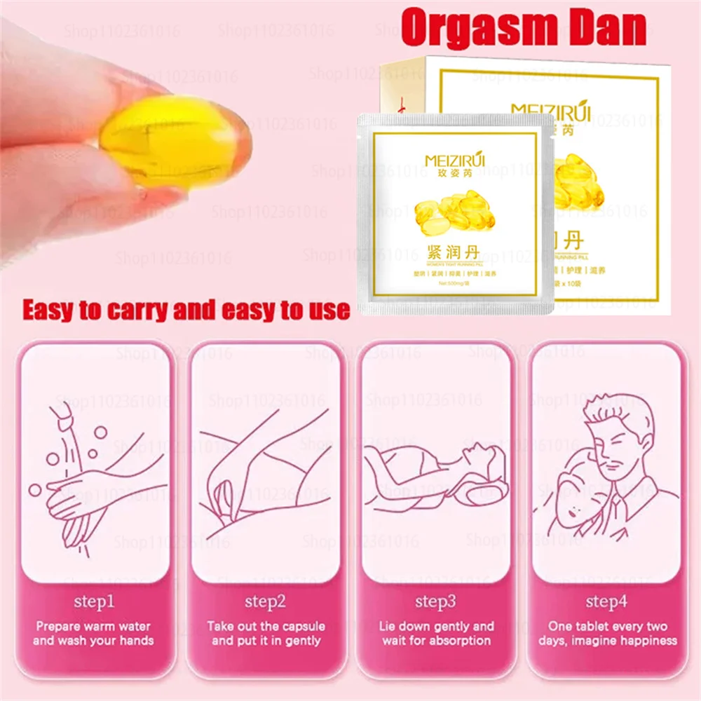 10Pcs Female Orgasm Liquid Orgasm Enhancer Vagina Shrinking Gel Increase Women Sex Libido Enhance Sex Time G-spot Exciting