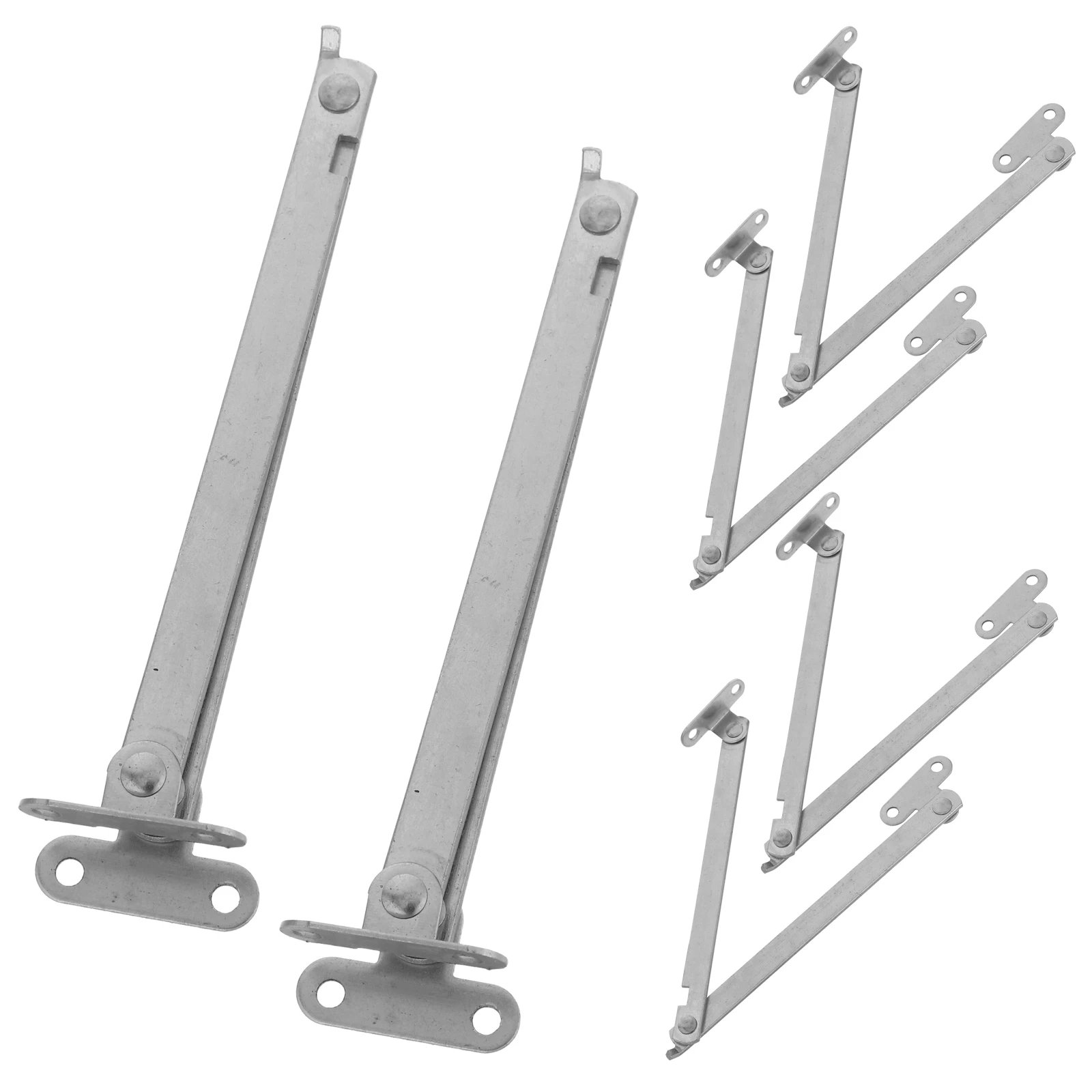 

6Pcs Space Optimizing Lid Stay Hinges Easy Install for Dressers Wooden Boxes Foldable Desks Lid Stay Hinges Cabinet Hardware