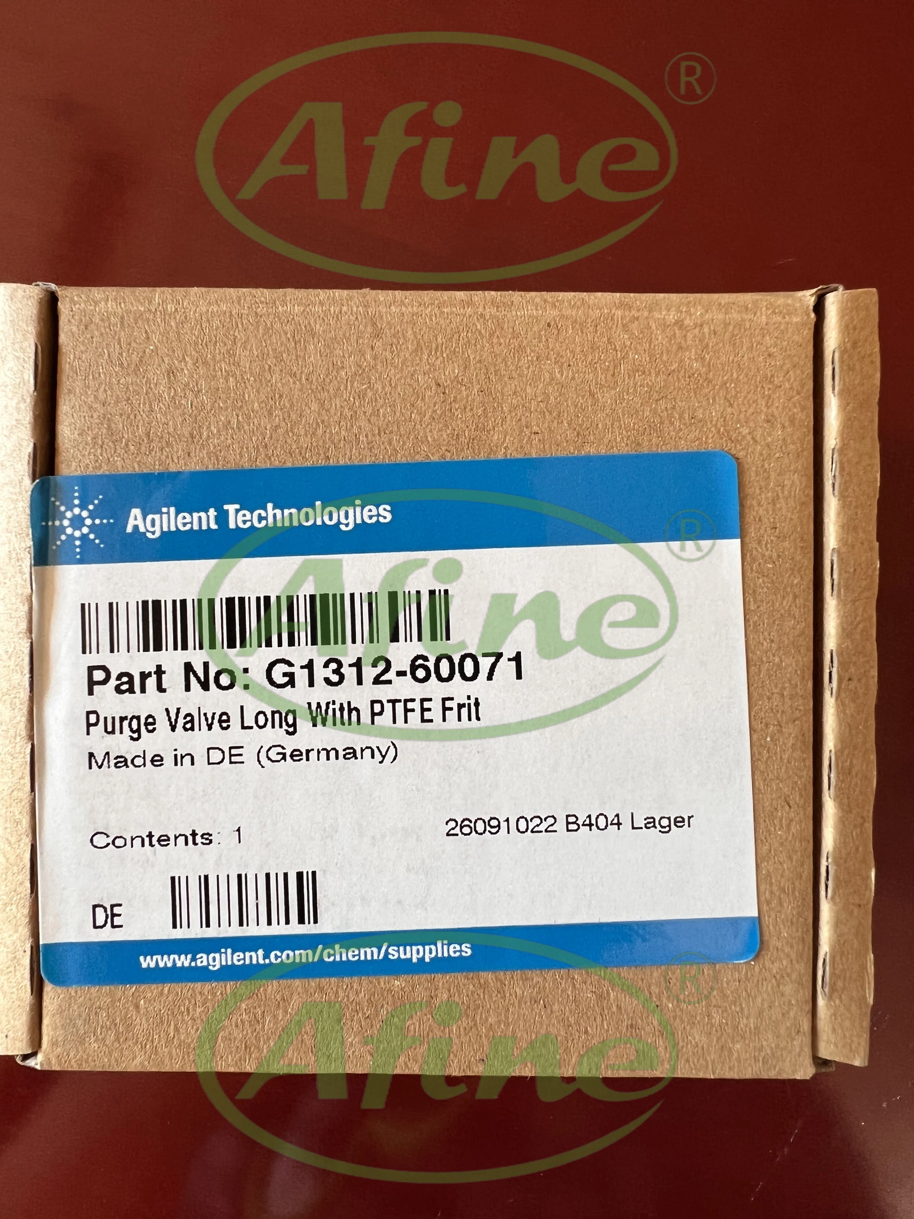 

AFINE Agilent Pump Valves Supplies for HPLC G1312-60071 Long Bleeder Valve with PTFE Filter Element, 600 bar