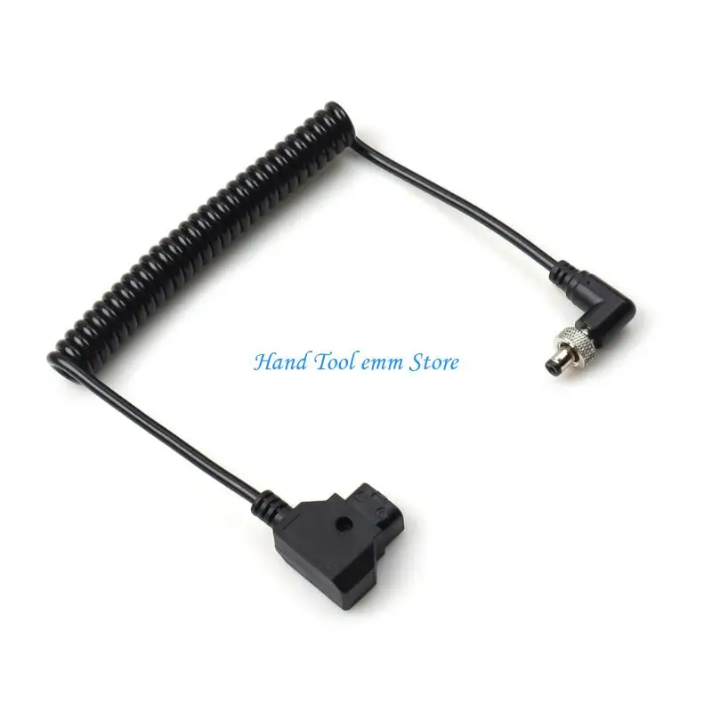 H37F Retractable D-TAP To DC5525 Adapter Cable For Neat Setups In Short Or Long Distances Connection