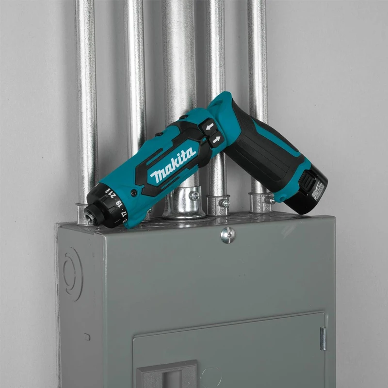 Imagem -06 - Makita Df012dz Chave de Fenda sem Fio Hex Driver Drill Kit Auto 7.2v Lithium-ion Conveniente Ferramenta Elétrica Carregador Bateria Box Set