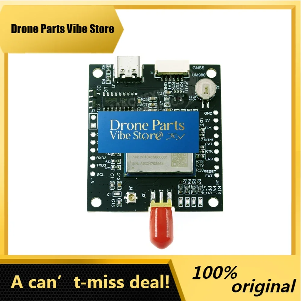 

DParts1 New UM980 Dr-one Parts Development Board U-AV ZED-F9P GNSS Development Board