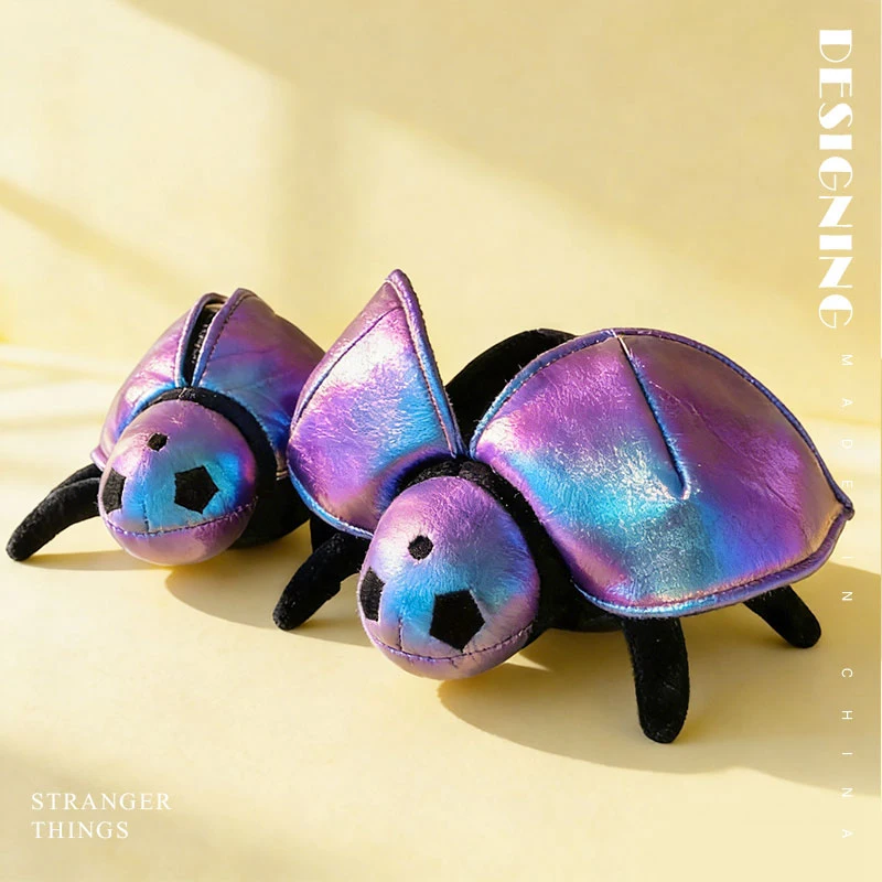 Realistyczne pluszowe zabawki owady Nowe, miękkie i urocze biedronki Zabawki w kształcie wołowiny Lalki Kawaii dla młodych chłopców i dziewcząt Zabawki dekoracyjne