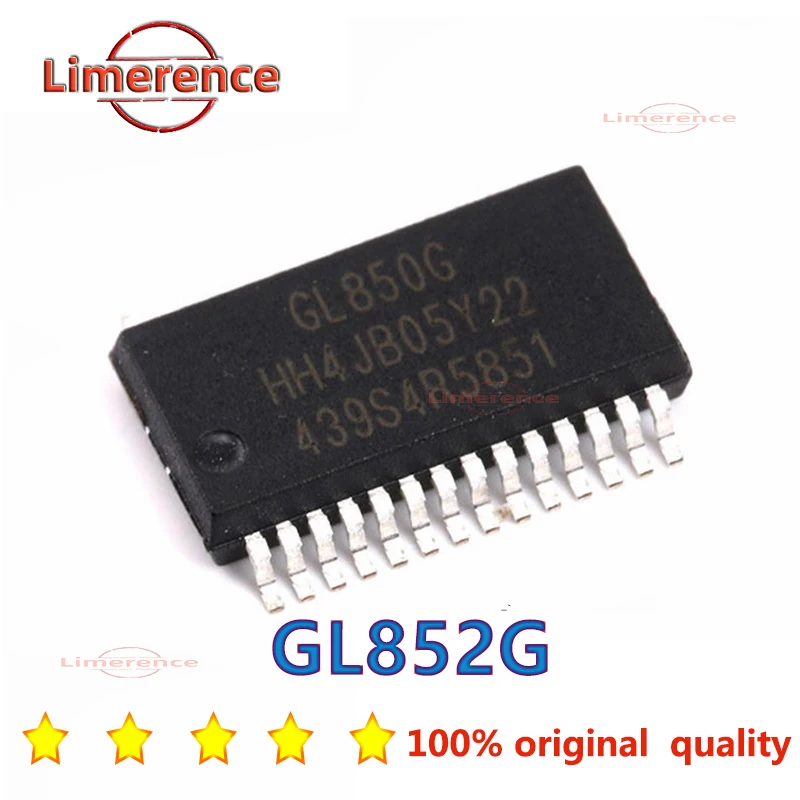 New and original GL852G SSOP28 USB 2.0Center controller IC chip USB 2.0 center controller, U disk master control chip