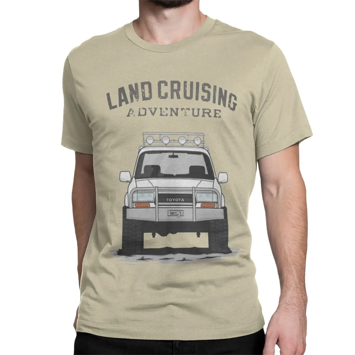 Land Cruiser FJ 80 Series T-Shirt Men Women 100% Cotton T Shirt Off Road Car Landcruising Adventure Tee Shirt Summer Clothing