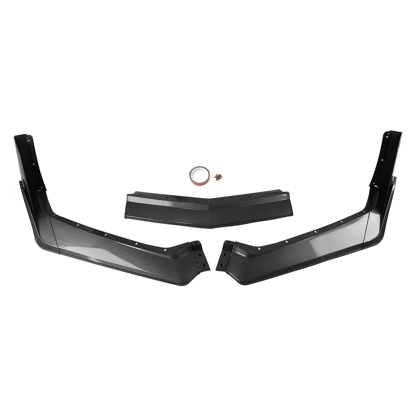 

Exterior Front Bumper Spoiler Lip Splitter For Chevrolet Corvette C8 2020-2025