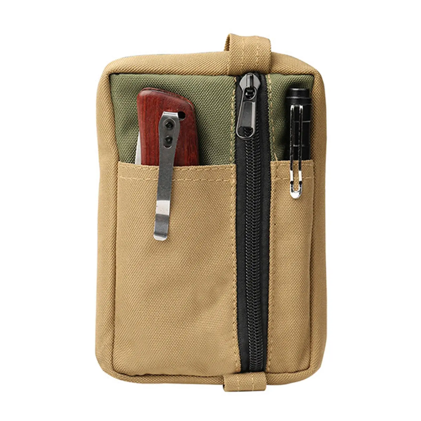 

Gadget Organizer Utility Tool Pouch Practical Multipurpose with Multi Pockets Utility Pouch Tool Organizer for Fishing Hiking