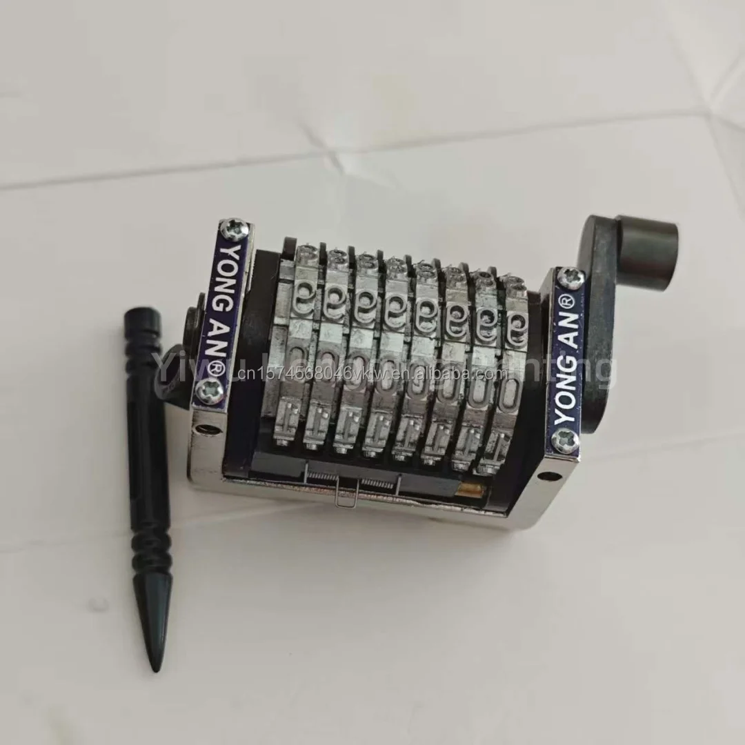 

Высококачественная 22,3-дюймовая 8-значная нумерационная машина, горизонтальная вперед для печати деталей GTO, не раковина, не автоматически прыгаемая задняя часть