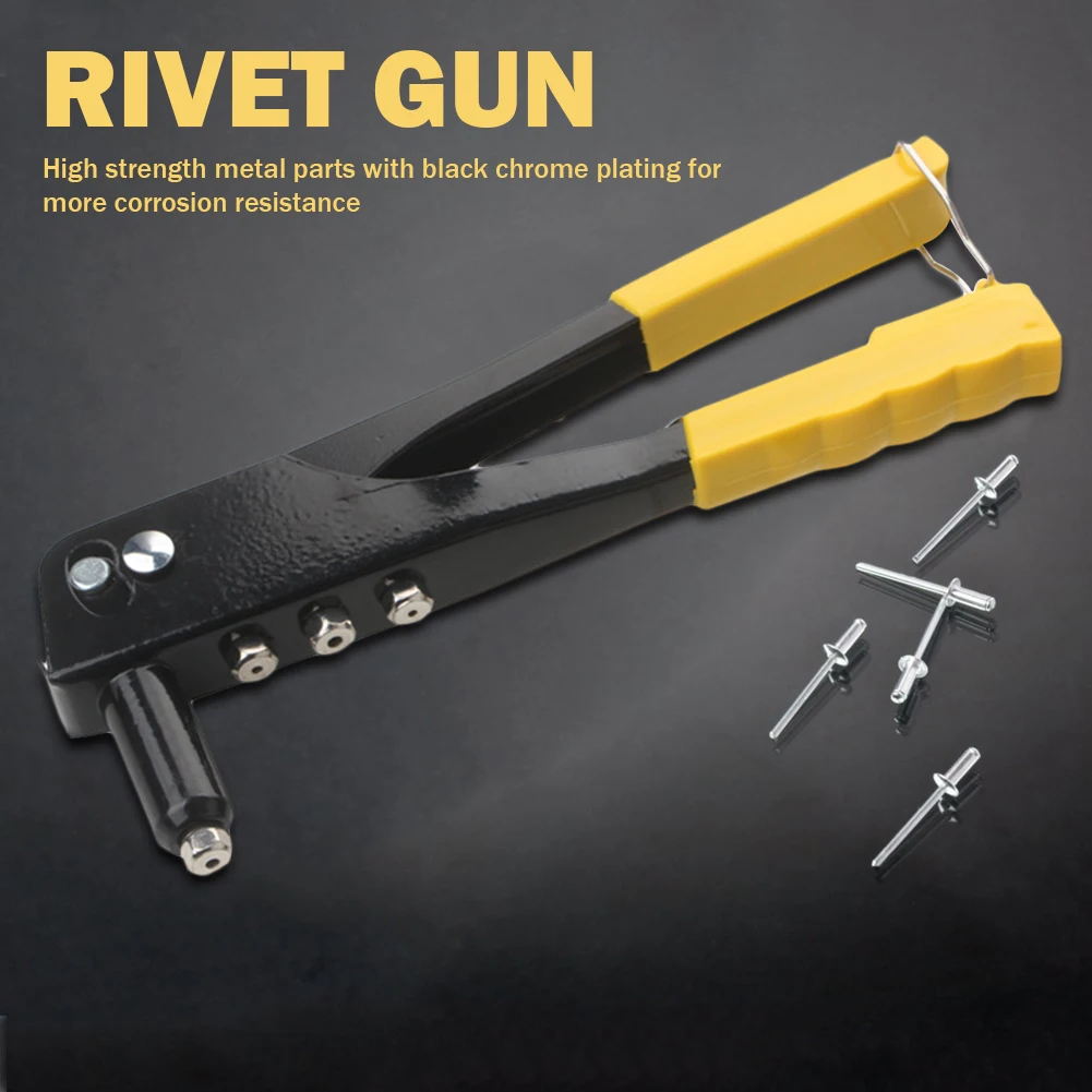 Professional Manual Rivet Gun Tool Removable Metal Rivet Gun Tool Labor-saving Corrosion Preventive for Home Repair Supplies