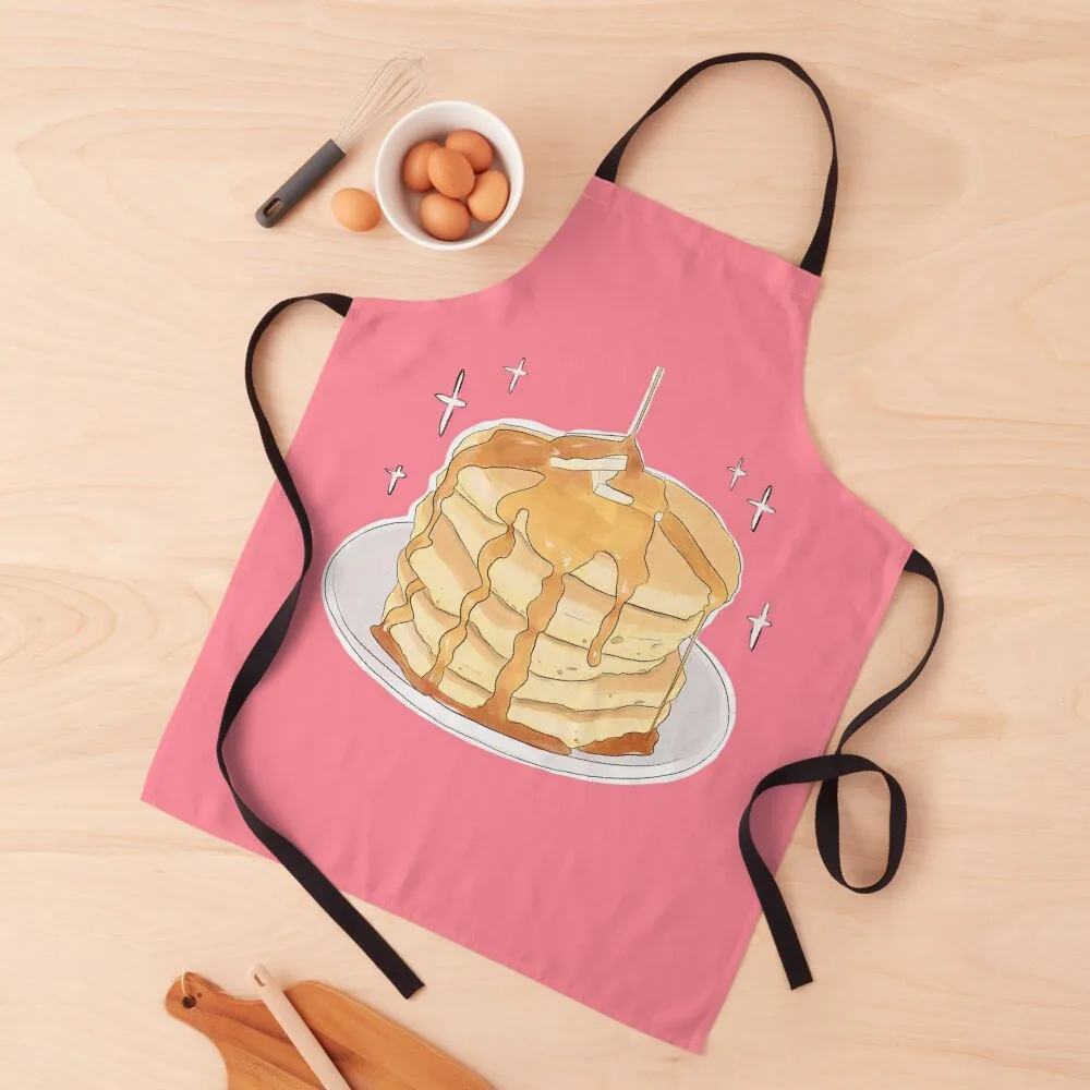 Pancake Apron Kitchen Things And For Home Waterproof Kitchen For Women Custom Household Items Useful Apron