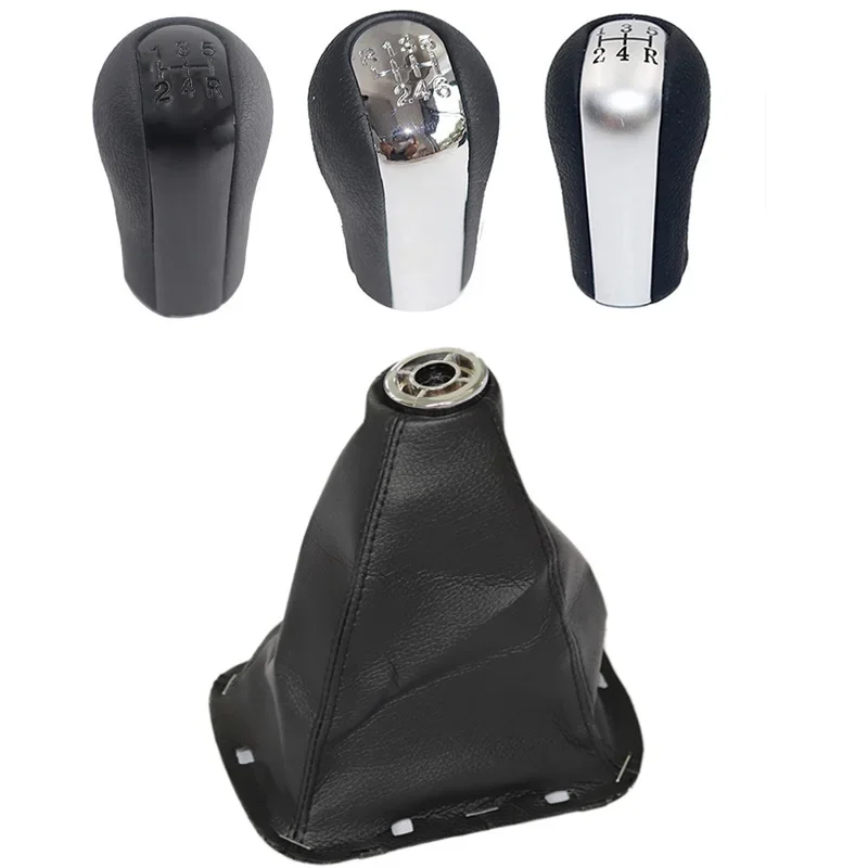 Car PU Leather Gear stick shift knob gearbox shift knob boot For Toyota Avensis T25 MK2 II 2003 2004 2005 2006 2007 2008 2009