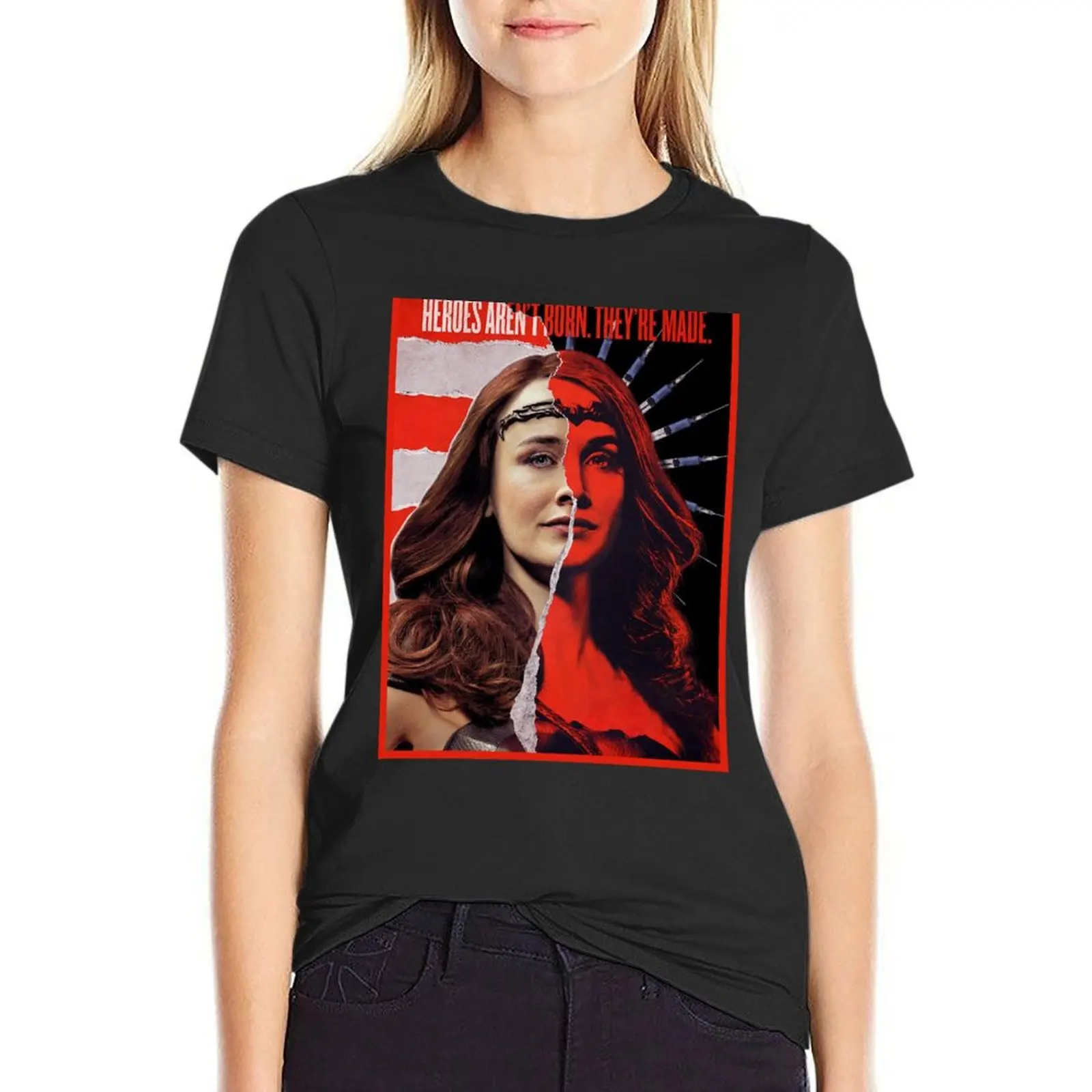 

Never Meet Your Heroes T-Shirt blacks plus sizes vintage t-shirts for Women graphic tees