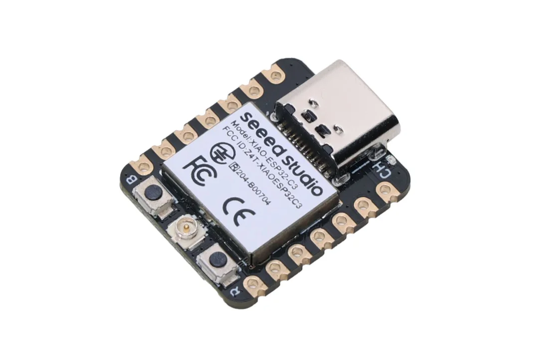 seeeduino-seeed-studio-xiao-esp32-c3-development-board-module-wi-fi-compativel-com-bluetooth-mesh-50-flash-4mb-400kb-ram-arduino