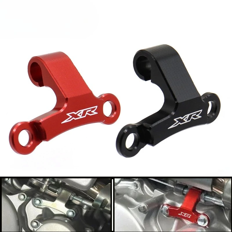 

Motorcycle CNC Clutch Cable Bracket Clamp Holder Guide Accessories Parts For HONDA XR400R XR 400 R 400R 1996 - 2004 2003 2002