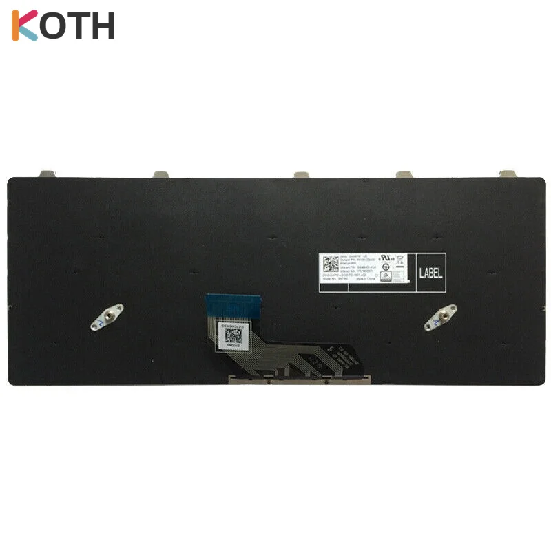 

Новая английская клавиатура для Dell Chromebook 11 3180 3189 3380, черная 5XVF4 HNXPM, США