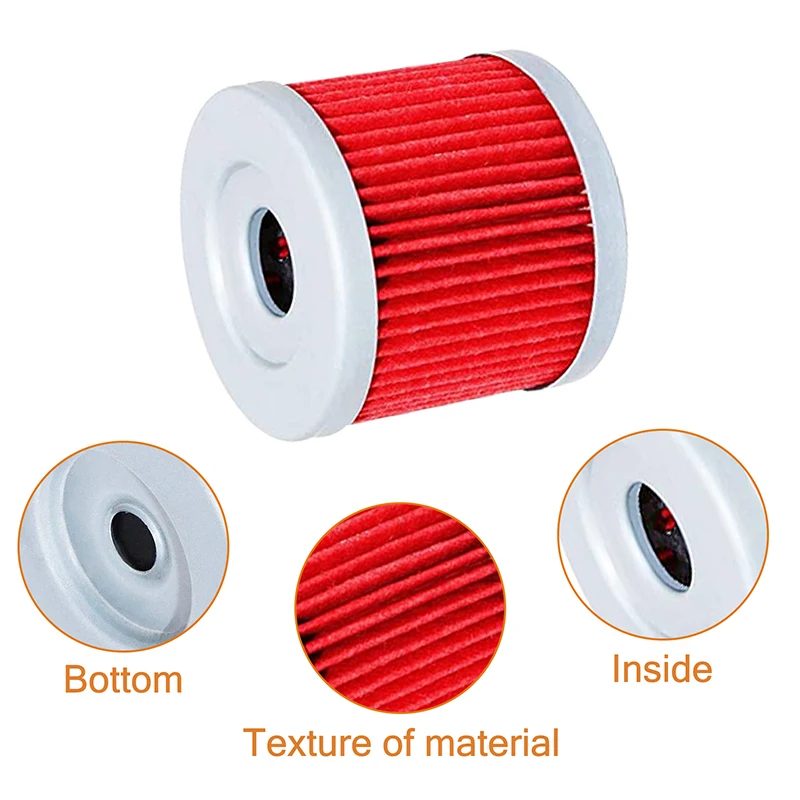 Motorcycle Oil Filter For Hyosung EXCEED 125 GA125 CRUISE GF125 GT125 COMET GT250 GT250R GV125 AQUILA GV250 RT125 RX125 XRX125