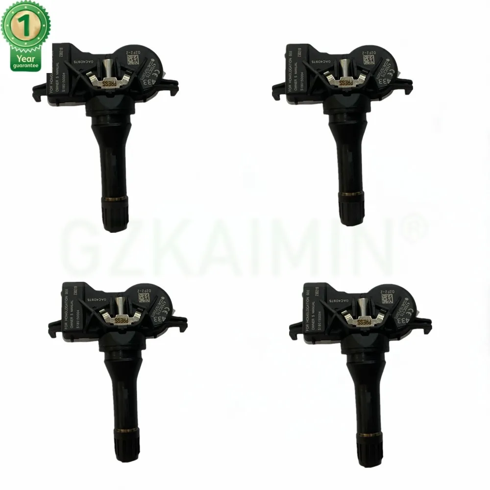 4PCS Tire Pressure Sensor TPMS FOR 2016-2024 For MITSUBISHI PAJERO SPORT III 4250C275 S180150004