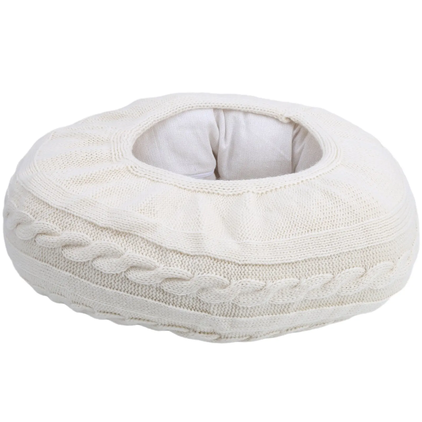 White Baby Photography Props Cotton Newborn Posing Sofa Mini Photo Shooting Positioner Cushion