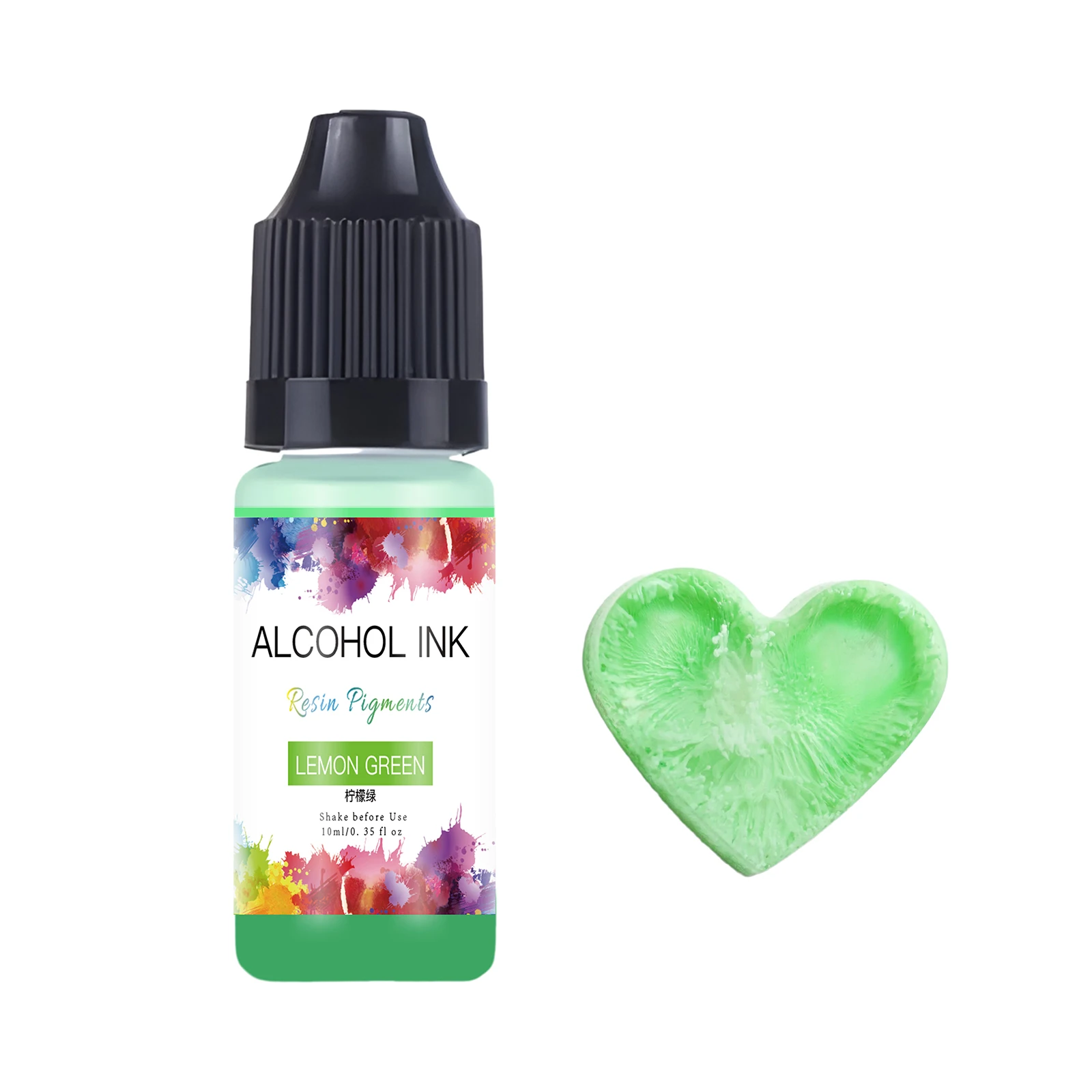 

10ml Art Ink Alcohol Resin Pigment Liquid Colorant Dye Ink Diffusion For Epoxy Resin DIY Jewelry Making 24 Colors Alcohol Dye