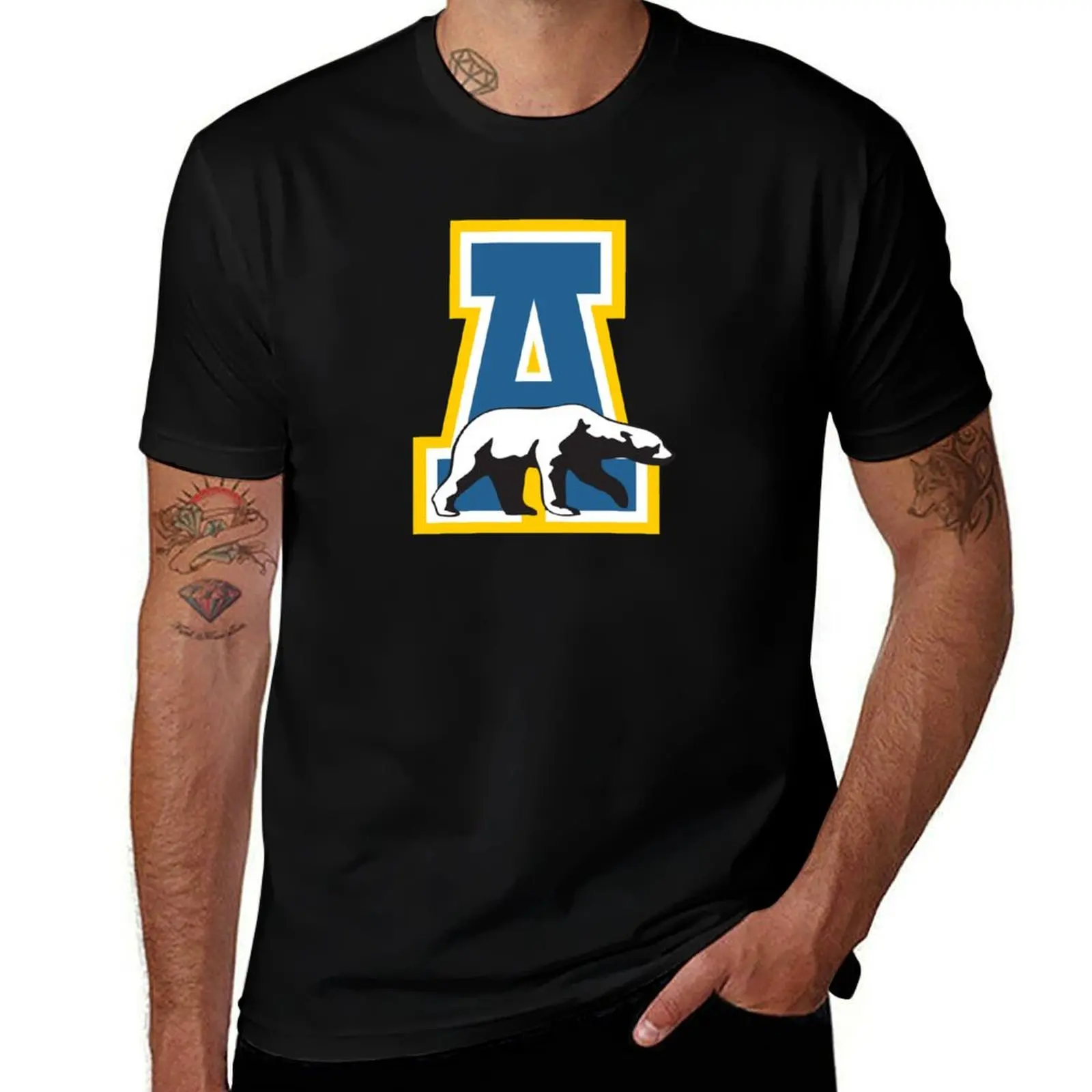 

Nanooks хлопок футболка хлопок Аляска 100% рубашка мужская футболка для футболок футболки