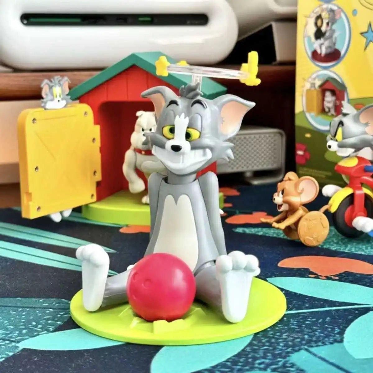 2024 New 52Toys Tom And Jerry Anime Figure Poor Tom Series Blind Box Tom And Jerry Mystery Box Room Decoration Christmas Gift