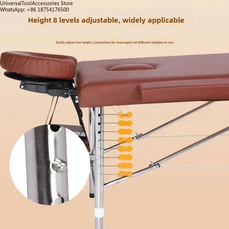 Lifting Por   Stainless Steel Massage Bed Por   Folding Home   Physiotherapy Moxibustion Massage Beds   Salons