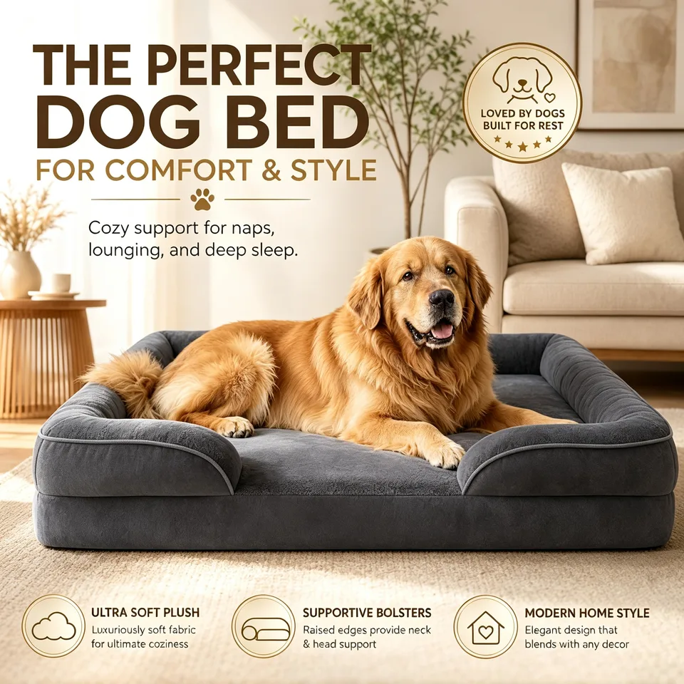 Washable Detachable Dog Bed Sofa for All Sizes