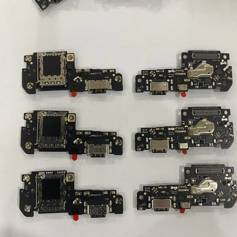 100% Brand New Original Charging Port For Xiaomi Redmi Note 12 Pro 5G Speed Poco X5 Pro Quick Fast USB Charger Dock Board Connec