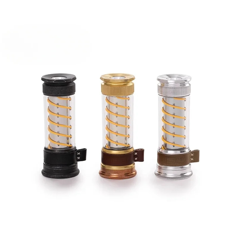 

Outdoor camping light Brass flashlight Multifunctional camping lamp