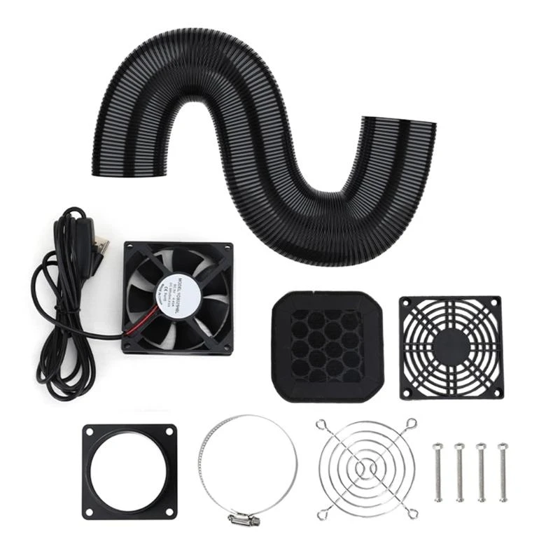 

E8BA 800X800X250MM 4000RPM Extractor Fean For Smokes Удаление запаха 3D -печать