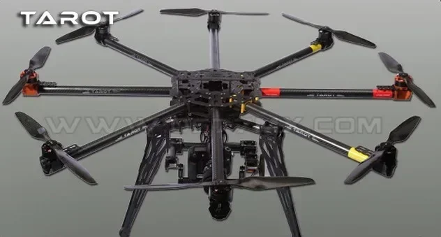 Tarot IRON 1000mm FPV Octa-Rotor Copter Carbon Fiber Octacopter TL100B01