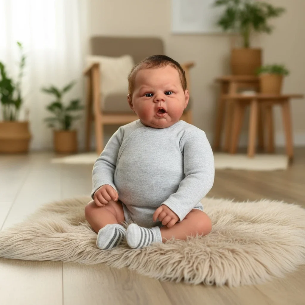 20Inch Gounchi Nieuwe Collectie Afgewerkte Pop Handgemaakte Levensechte Pasgeboren Baby Poppen 3D Huid met Zichtbare Aderen Bebe Reborn Pop