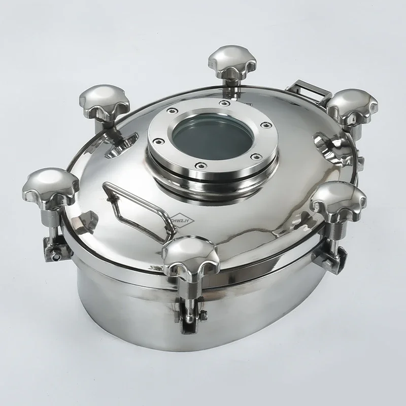 Y Stainless steel 304 sanitary polishing round pressure vessel storage ********hole cover manhole