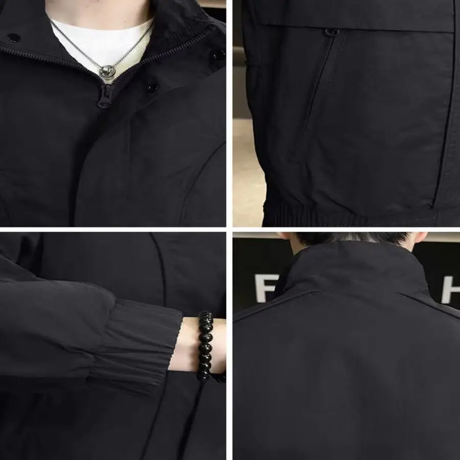 봄 가을 루즈핏 남성 재킷 쿨 스트리트 스타일 하이 스트리트 트렌드 하라주쿠 한국 버전 캐주얼 아우터 코트