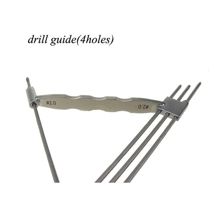 Medical orthopedic instrument Parallel Kirschner wire guider Guide pin 4 hole K wire locating guide AO 2.0 2.5 animal VET PET