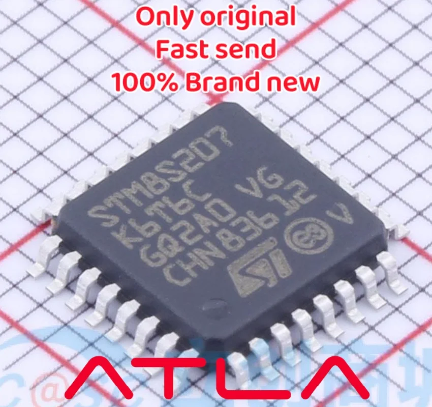 

STM8S207K6T6C IC MCU 8BIT 32KB FLASH 32LQFP