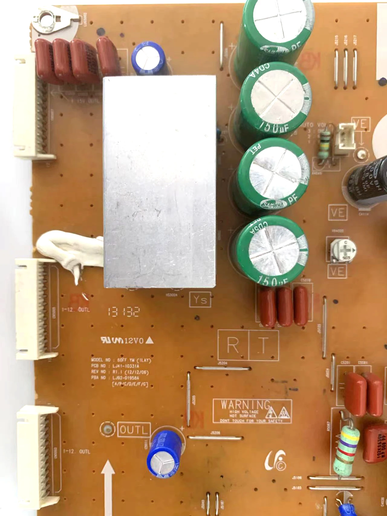 Оригинальная флейта Φ для плазменного телевидения Y-Main Board подходит для PL60F5000AF PL60F5000AG PL60F5000AK PN60F5300AF