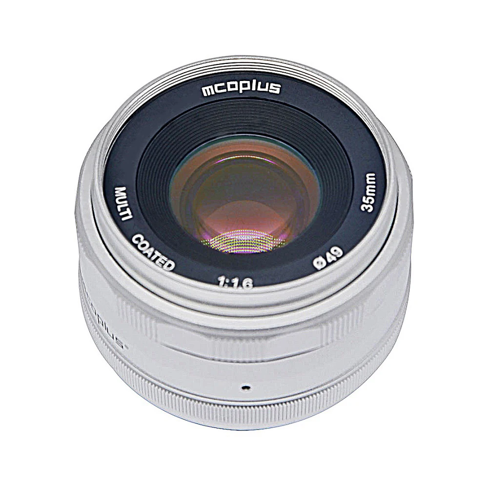 ソニーEマウント用 Mcoplus 35mm f1.6 APS-C マニュアルフォーカス プライムレンズ A5000 A5100 A6000 A6300 A6400 A6500 NEX-3 NEX-3R NEX-5T ZV-E10対応