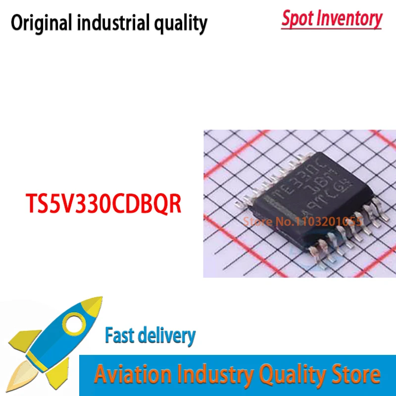 20PCS/LOT TS5V330 New and original TS5V330CDBQR TS5V330 SSOP16  In Stock