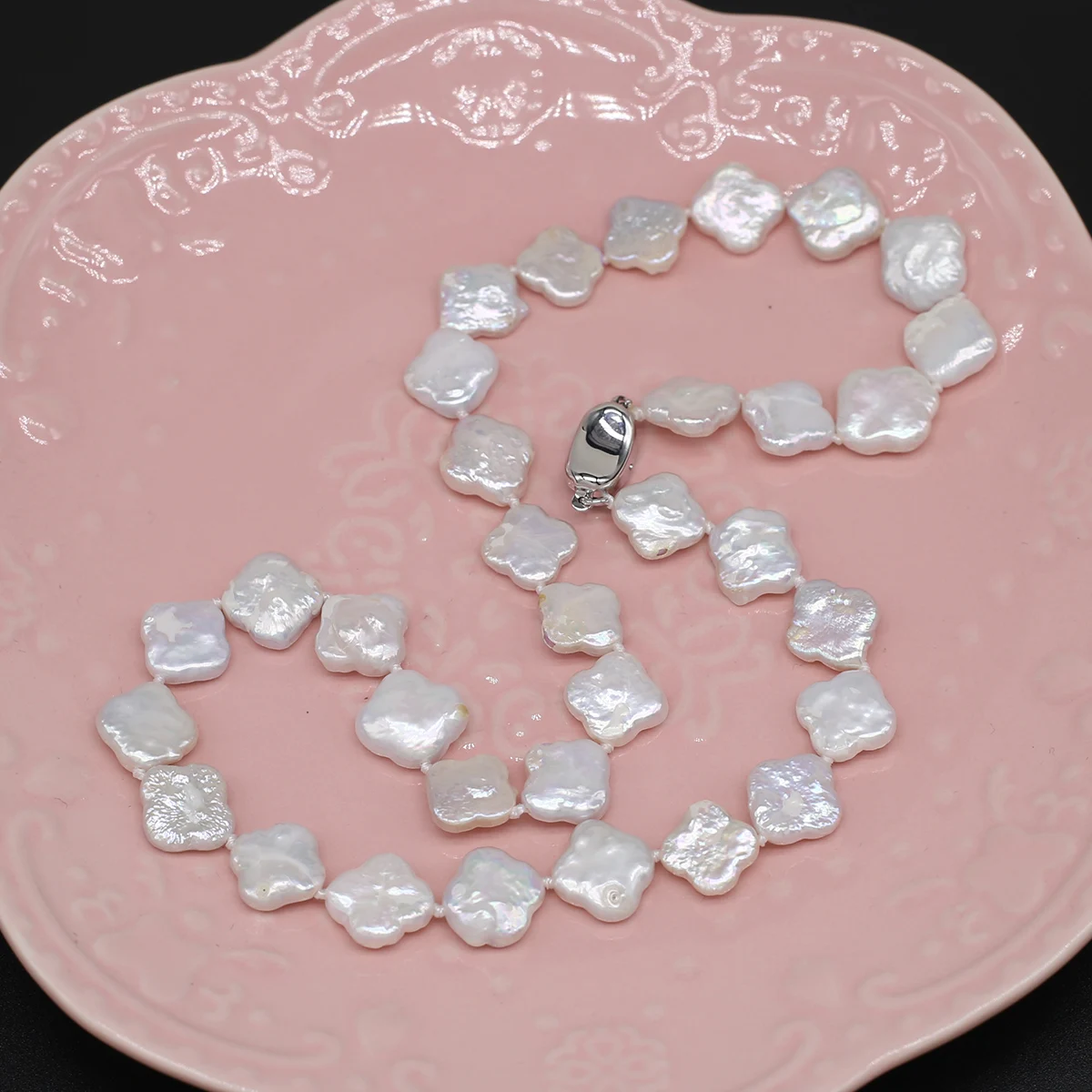 Natural Freshwater Pearl Necklace Baroque Irregular Exquisite Accessories Women Personality Necklace Girls Wedding Party Jewelry