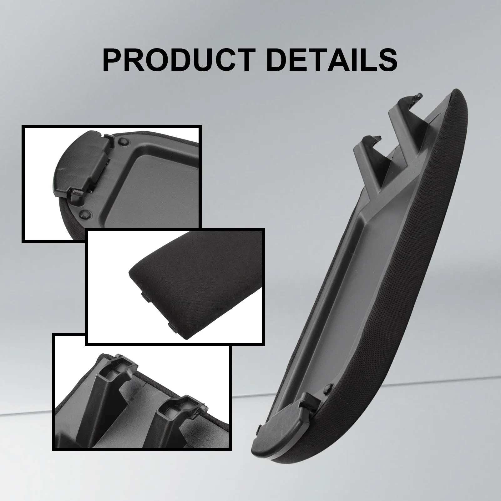 Car Centre Console Armrest Lid Soft Fabric Armrest Cover 18D867173 FOR VW Jetta Golf 4 Mk4 Bora Polo 6R 9N 9N3 3B0867173 view 3