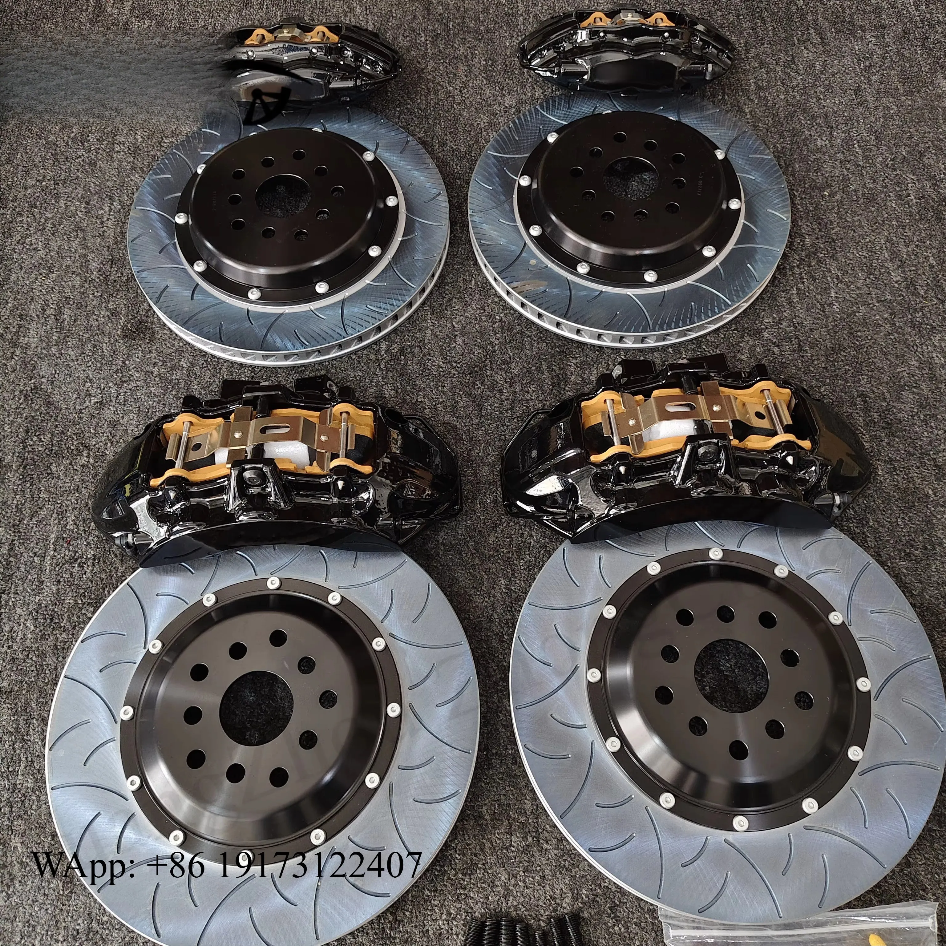 Racing Brake Caliper V6 Rotor Disc Caliper Kit 6 Pistons for  dodge Challenger Landcruiser 2009 Upgrade 2023  R8