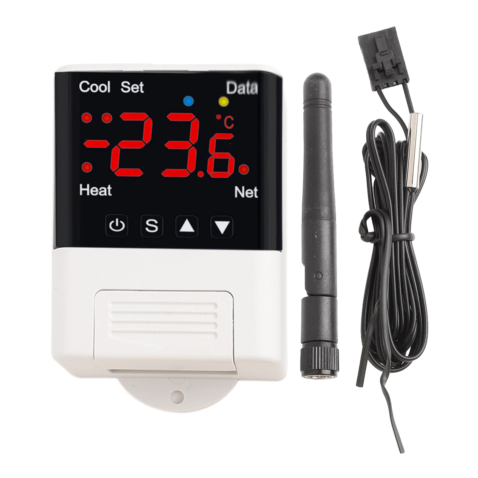93*54*36mm Remote Control Thermostat Aquarium Incubator Fire-resistant ABS Material Multi-functional Tool For Air Conditioning