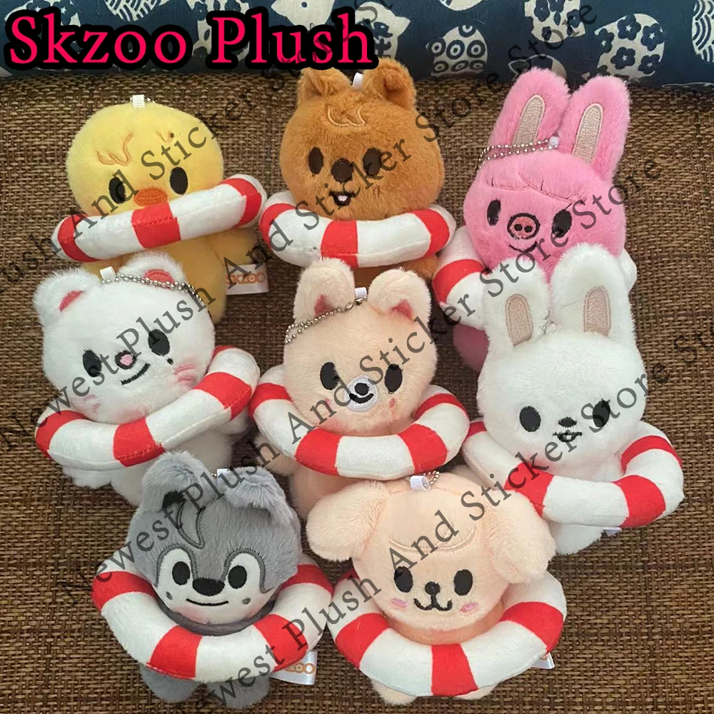

281style 10cm Skzoo Plush Toy Kawaii Skzoo Stray Wolf Plush Cartoon Stuffed Animal Doll Kawaii Companion Toys Children Gift