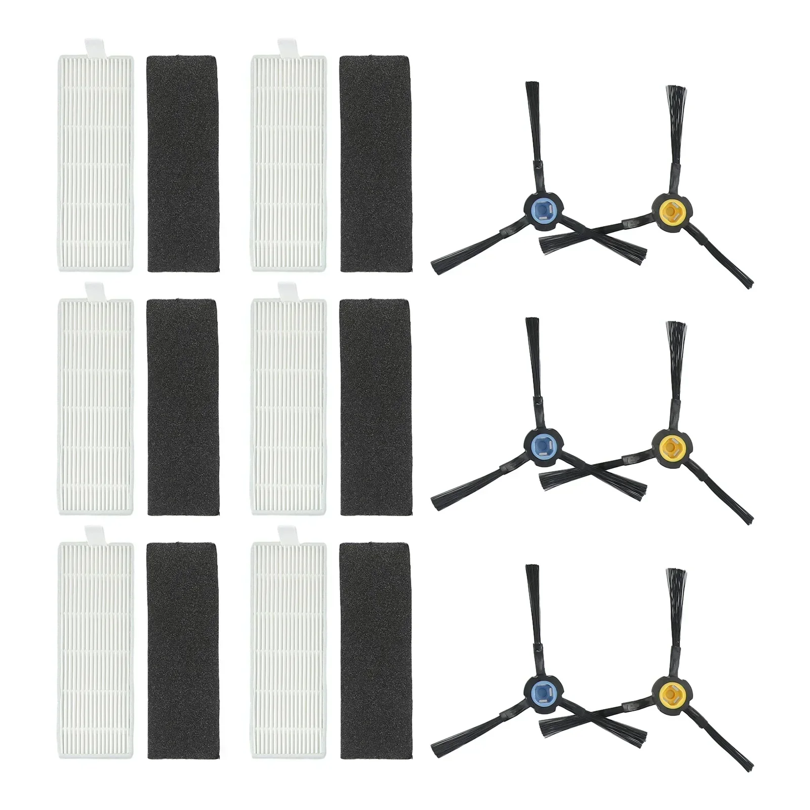 Maximum Cleaning Performance with Filter Brush Replacement Kits for Silvercrest SSRA 1 Robot Vacuum Cleaner